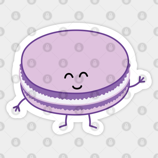 Macaron | by queenie's cards Sticker by queenie's cards